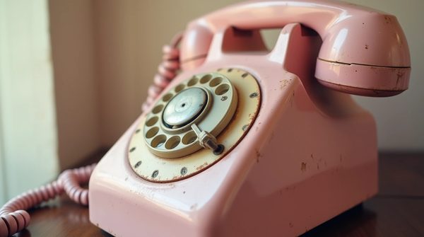 Découvrez le charme des conversations avec le téléphone rose