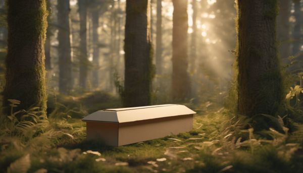 Investir dans un cercueil en carton pour une inhumation écologique